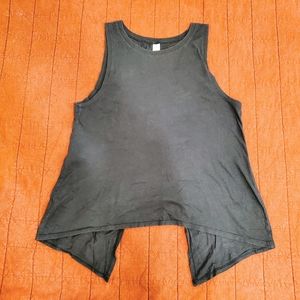 Open Back High Low Tank